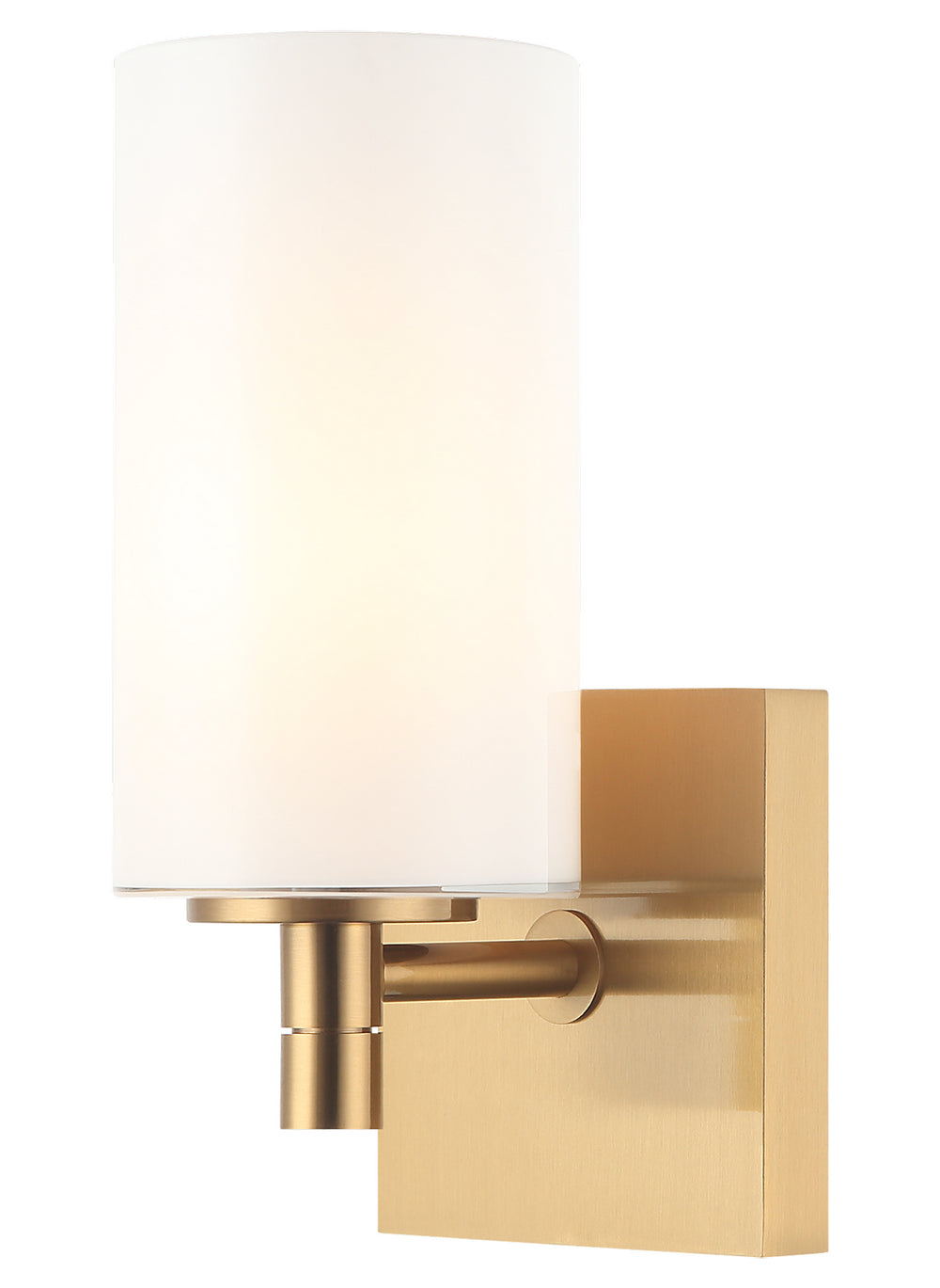 Matteo Canada - One Light Wall Sconce - Candela - Aged Gold Brass- Union Lighting Luminaires Decor