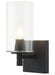Matteo Canada - One Light Wall Sconce - Candela - Matte Black- Union Lighting Luminaires Decor