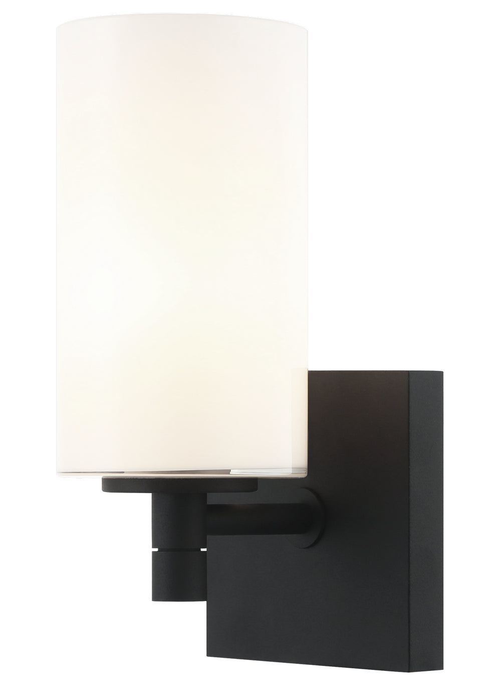 Matteo Canada - One Light Wall Sconce - Candela - Matte Black- Union Lighting Luminaires Decor