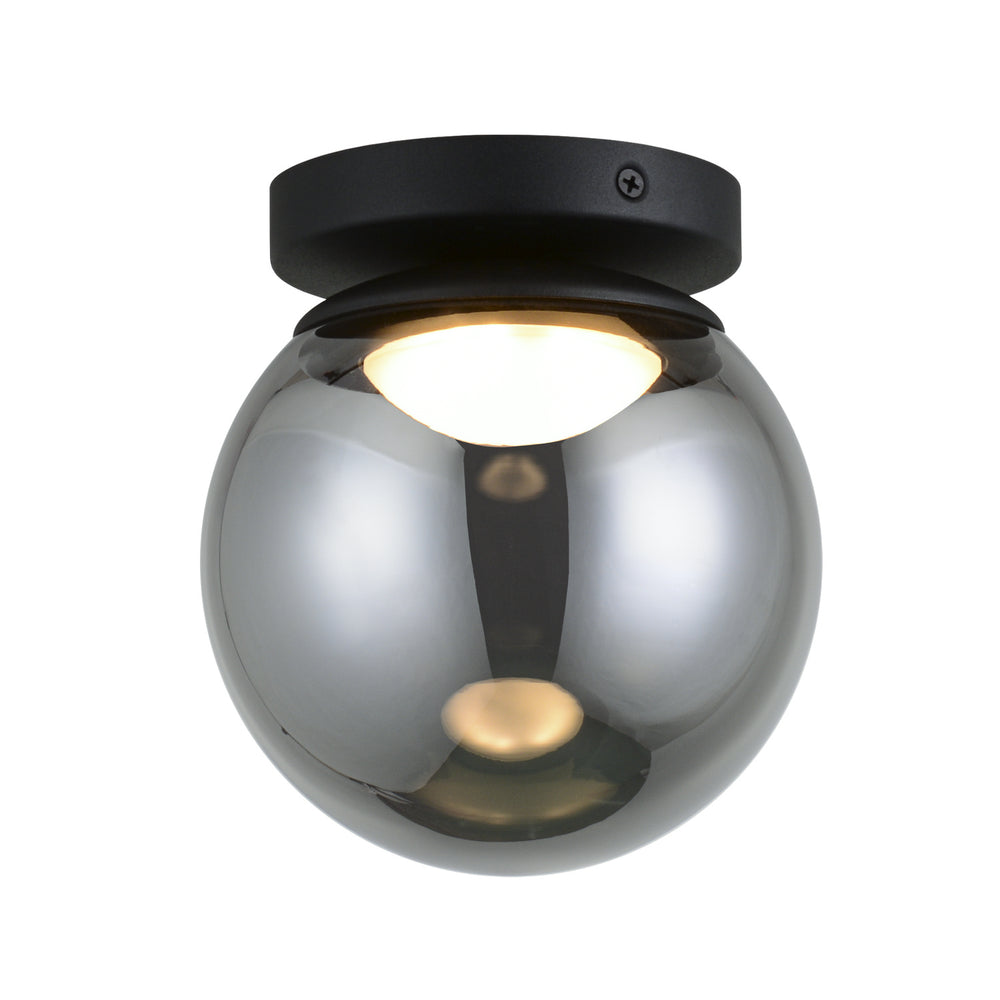 Matteo Canada - LED Flush Mount - Boble - Matte Black- Union Lighting Luminaires Decor