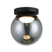 Matteo Canada - LED Flush Mount - Boble - Matte Black- Union Lighting Luminaires Decor