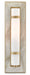 Currey and Company - One Light Wall Sconce - Bruneau - Natural/White/Antique Brass- Union Lighting Luminaires Decor