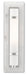 Currey and Company - One Light Wall Sconce - Bruneau - Natural/White/Polished Nickel- Union Lighting Luminaires Decor