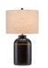 Currey and Company - One Light Table Lamp - London - Black/Gold- Union Lighting Luminaires Decor