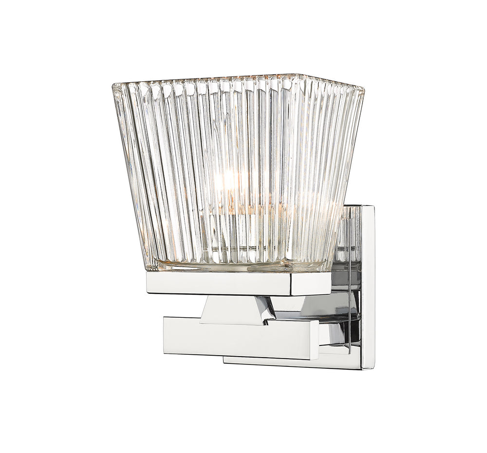 Z-Lite Canada - One Light Wall Sconce - Astor - Chrome- Union Lighting Luminaires Decor