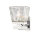 Z-Lite Canada - One Light Wall Sconce - Astor - Chrome- Union Lighting Luminaires Decor