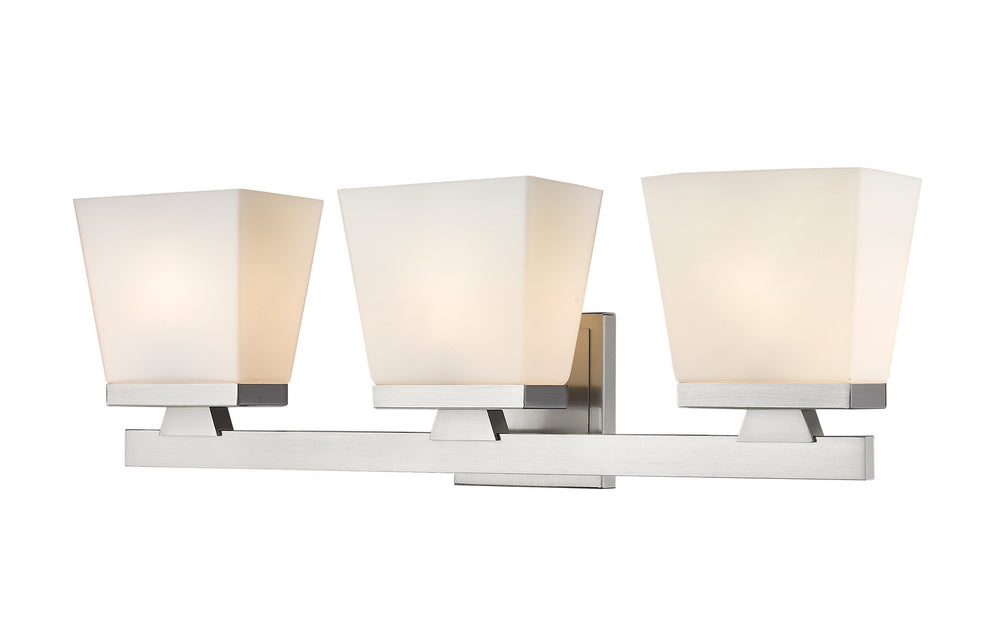 Z-Lite Canada - Three Light Vanity - Astor - Brushed Nickel- Union Lighting Luminaires Decor