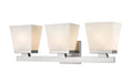 Z-Lite Canada - Three Light Vanity - Astor - Brushed Nickel- Union Lighting Luminaires Decor