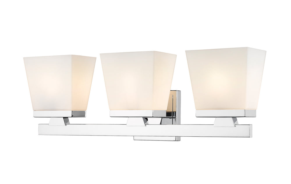 Z-Lite Canada - Three Light Vanity - Astor - Chrome- Union Lighting Luminaires Decor