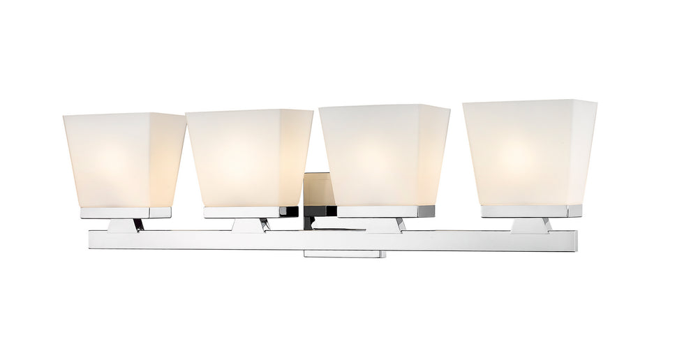 Z-Lite Canada - Four Light Vanity - Astor - Chrome- Union Lighting Luminaires Decor