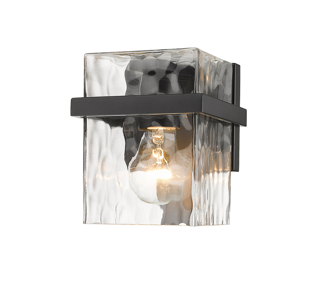 Z-Lite Canada - One Light Wall Sconce - Bennington - Matte Black- Union Lighting Luminaires Decor
