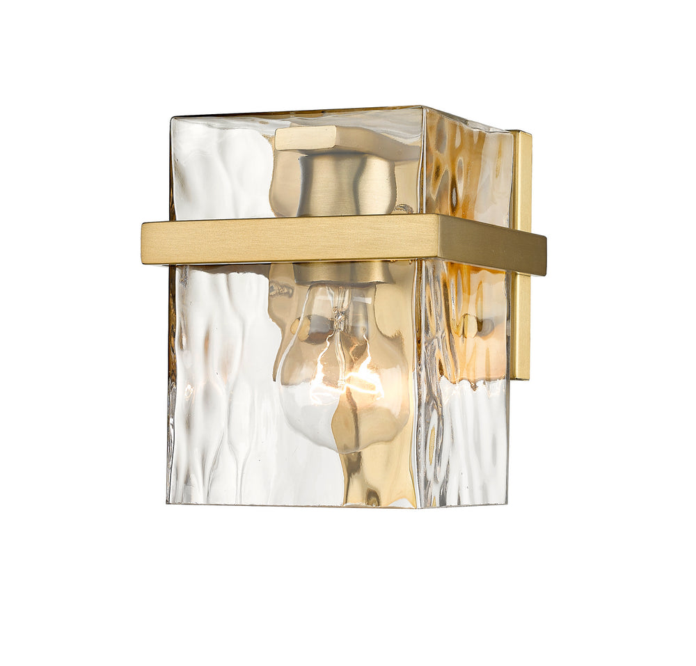 Z-Lite Canada - One Light Wall Sconce - Bennington - Modern Gold- Union Lighting Luminaires Decor