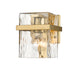 Z-Lite Canada - One Light Wall Sconce - Bennington - Modern Gold- Union Lighting Luminaires Decor