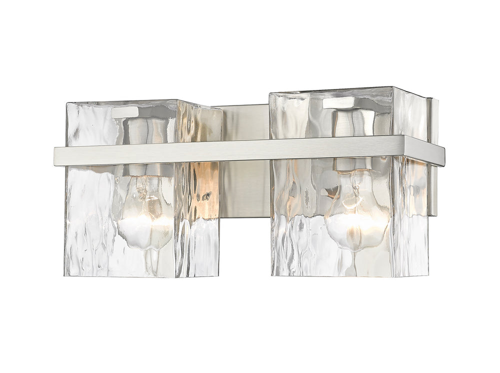 Z-Lite Canada - Two Light Vanity - Bennington - Brushed Nickel- Union Lighting Luminaires Decor
