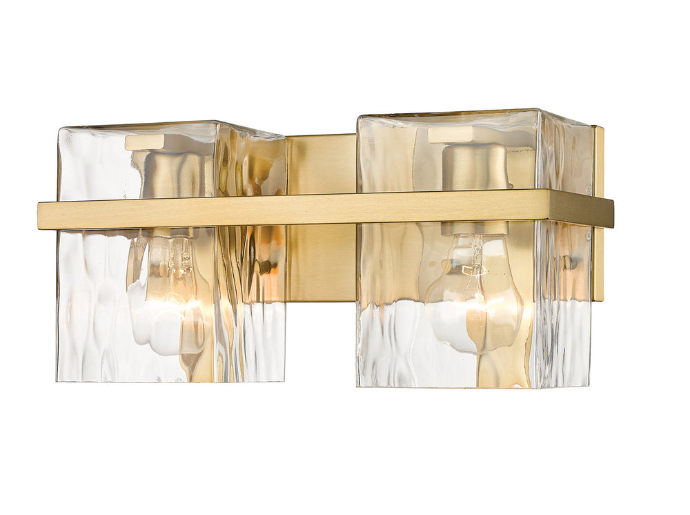 Z-Lite Canada - Two Light Vanity - Bennington - Modern Gold- Union Lighting Luminaires Decor