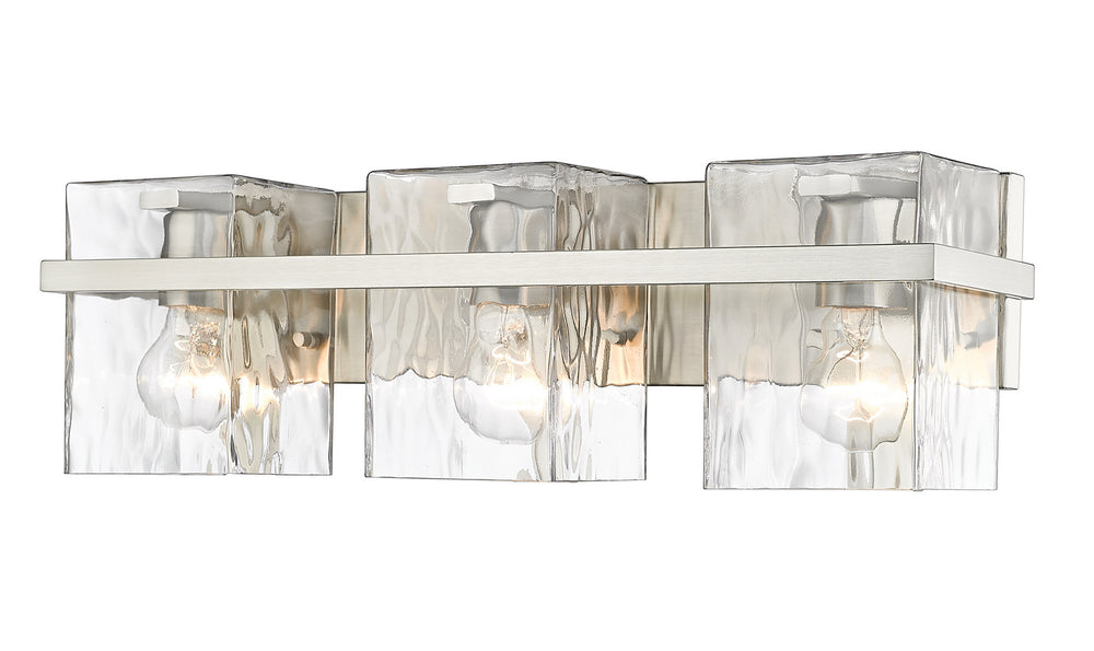 Z-Lite Canada - Three Light Vanity - Bennington - Brushed Nickel- Union Lighting Luminaires Decor