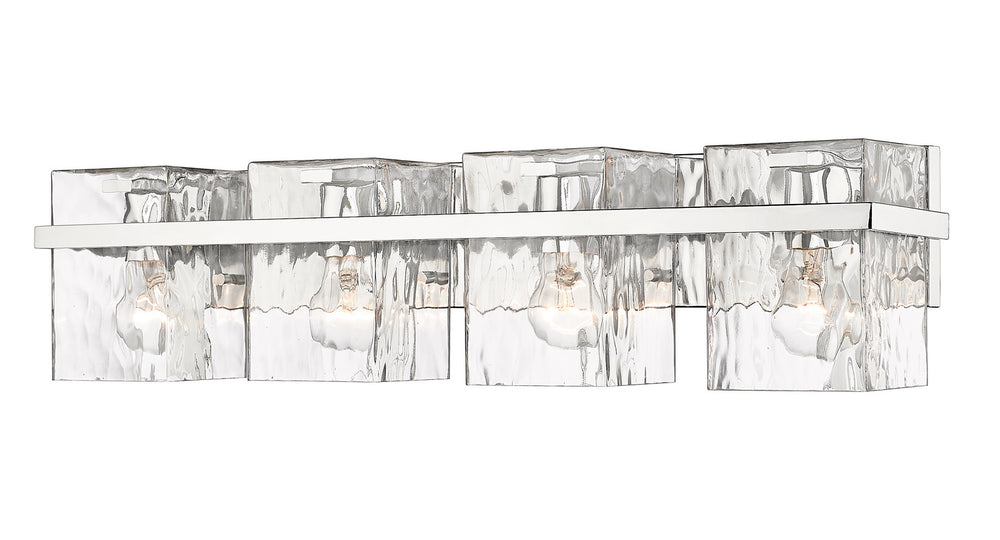 Z-Lite Canada - Four Light Vanity - Bennington - Chrome- Union Lighting Luminaires Decor