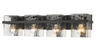 Z-Lite Canada - Four Light Vanity - Bennington - Matte Black- Union Lighting Luminaires Decor