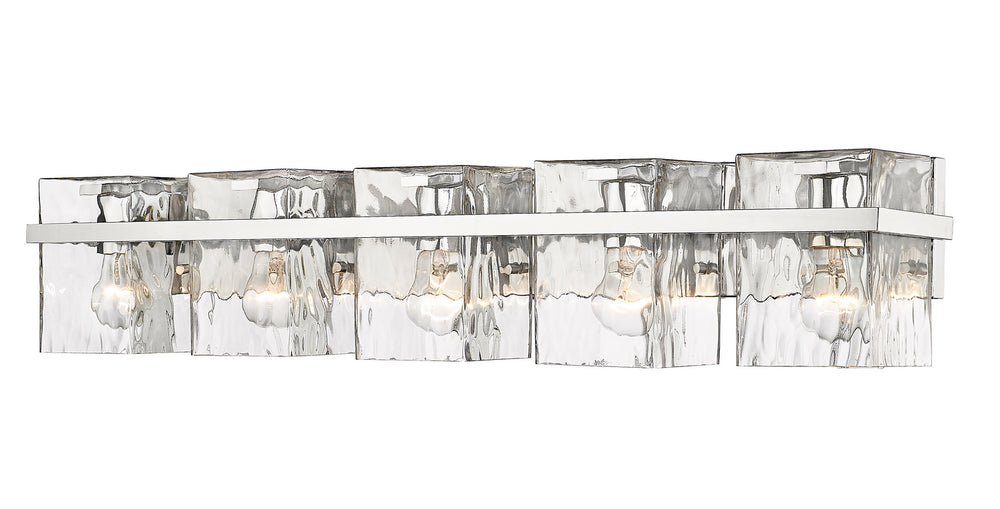 Z-Lite Canada - Five Light Vanity - Bennington - Chrome- Union Lighting Luminaires Decor