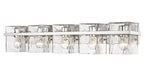Z-Lite Canada - Five Light Vanity - Bennington - Chrome- Union Lighting Luminaires Decor