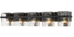 Z-Lite Canada - Five Light Vanity - Bennington - Matte Black- Union Lighting Luminaires Decor