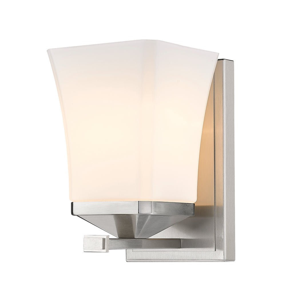 Z-Lite Canada - One Light Wall Sconce - Darcy - Brushed Nickel- Union Lighting Luminaires Decor