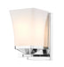 Z-Lite Canada - One Light Wall Sconce - Darcy - Chrome- Union Lighting Luminaires Decor