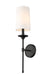 Z-Lite Canada - One Light Wall Sconce - Emily - Matte Black- Union Lighting Luminaires Decor