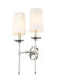 Z-Lite Canada - Two Light Wall Sconce - Emily - Polished Nickel- Union Lighting Luminaires Decor