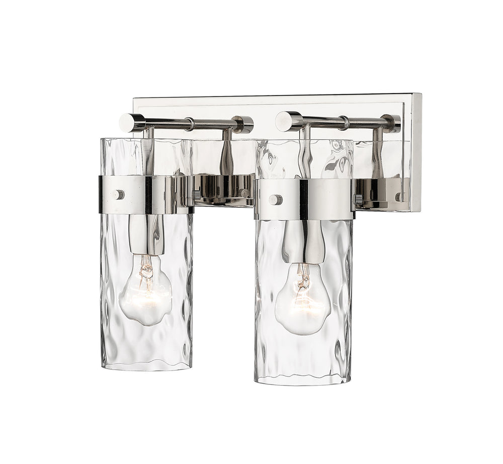 Z-Lite Canada - Two Light Vanity - Fontaine - Polished Nickel- Union Lighting Luminaires Decor