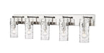 Z-Lite Canada - Five Light Vanity - Fontaine - Polished Nickel- Union Lighting Luminaires Decor
