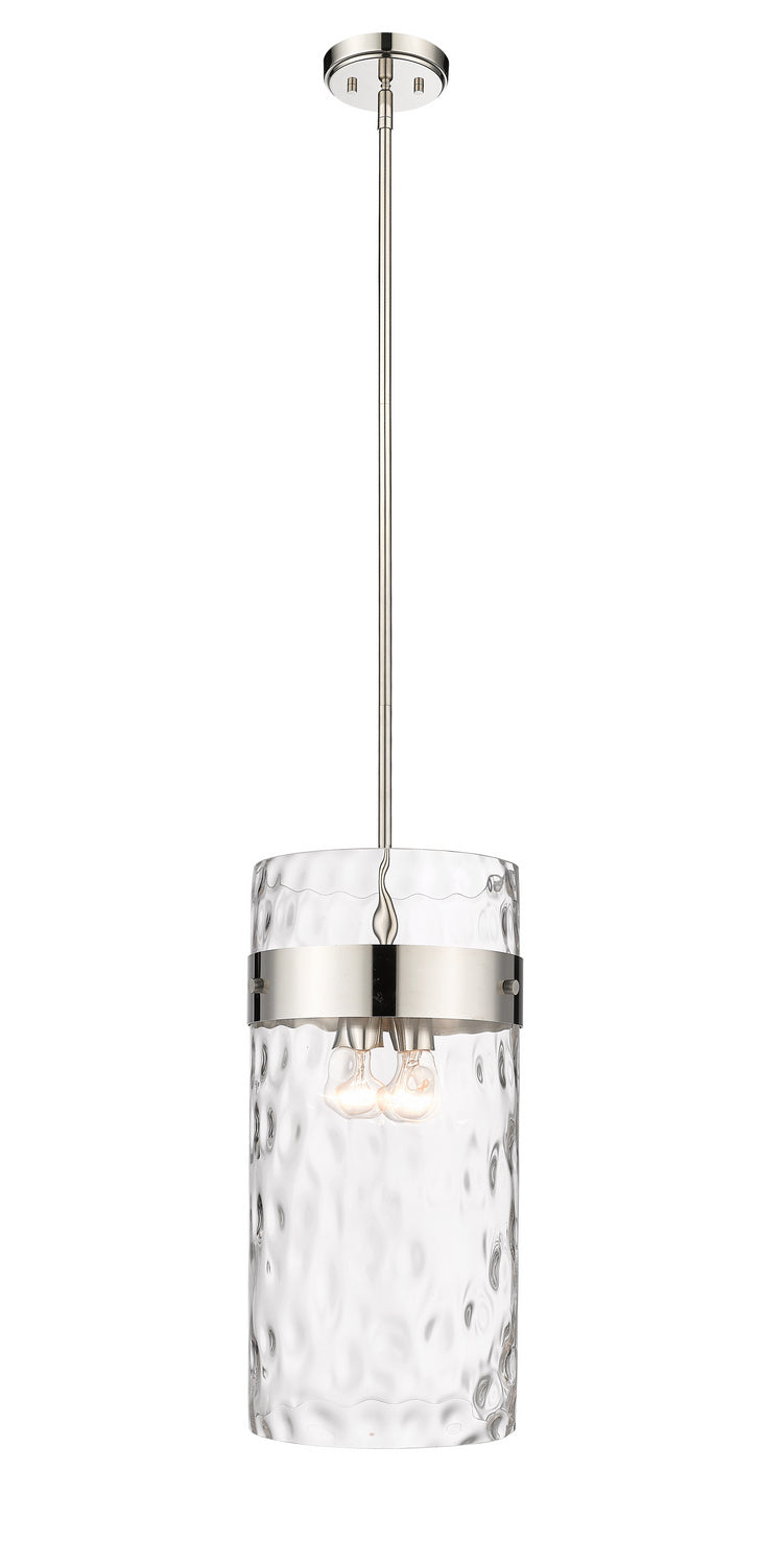 Z-Lite Canada - Four Light Pendant - Fontaine - Polished Nickel- Union Lighting Luminaires Decor