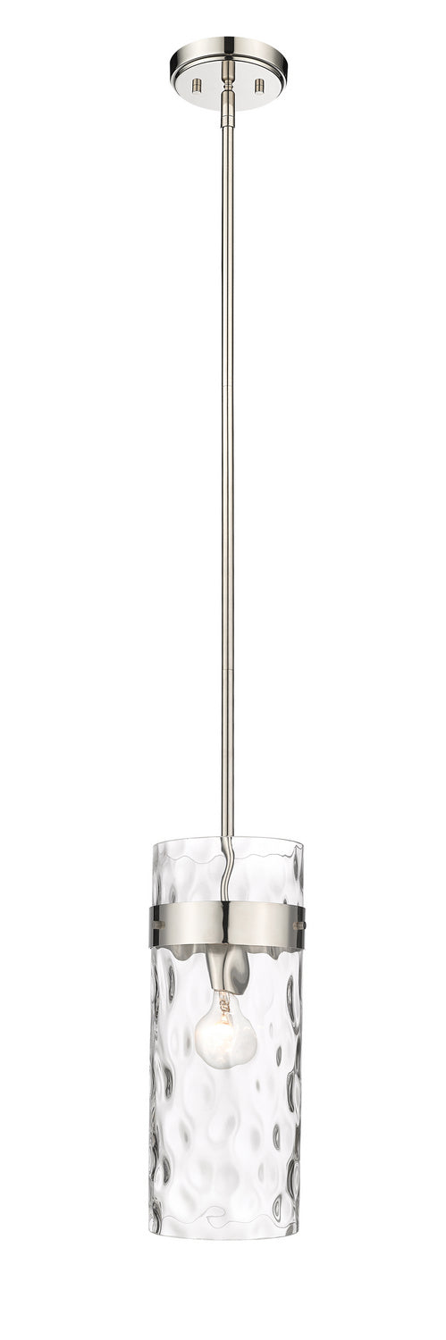 Z-Lite Canada - One Light Pendant - Fontaine - Polished Nickel- Union Lighting Luminaires Decor
