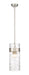 Z-Lite Canada - Three Light Pendant - Fontaine - Brushed Nickel- Union Lighting Luminaires Decor