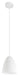 Eglo Canada - One Light Pendant - Sarabia - Structured White, Matte White- Union Lighting Luminaires Decor