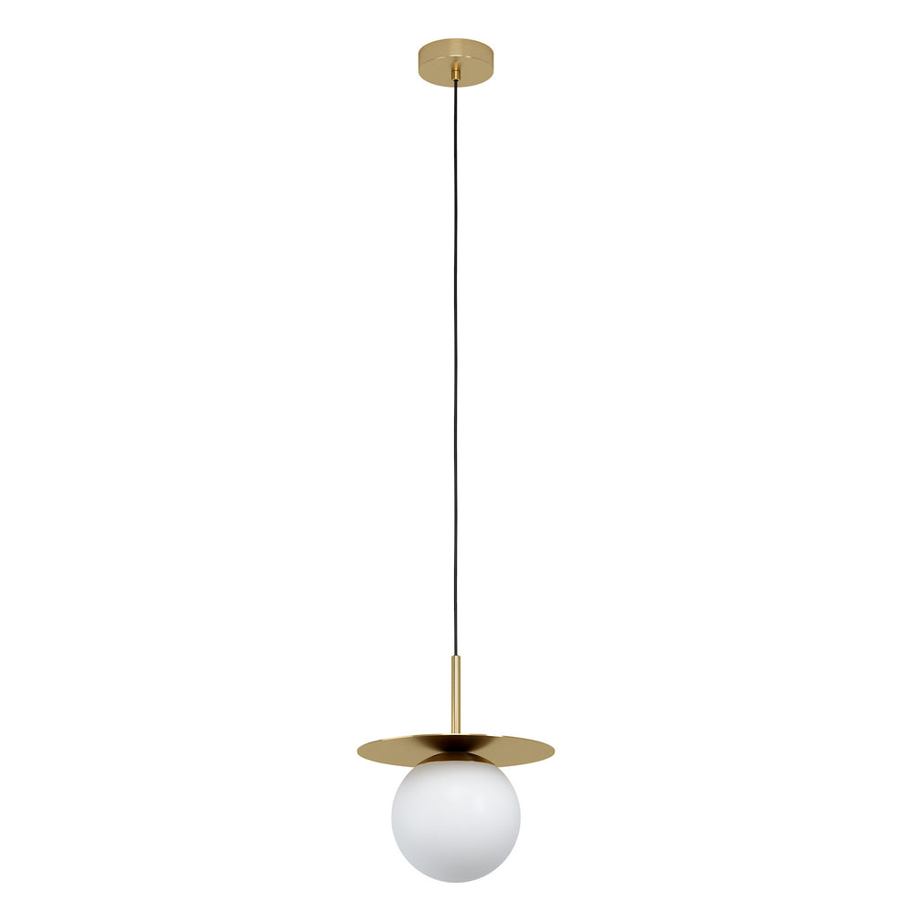 Eglo Canada - One Light Mini Pendant - Arenales - Brushed Brass- Union Lighting Luminaires Decor