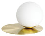 Eglo Canada - One Light Table Lamp - Arenales - Brushed Brass- Union Lighting Luminaires Decor