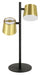 Eglo Canada - LED Table Lamp - Altmira - Structured Black & Brass- Union Lighting Luminaires Decor