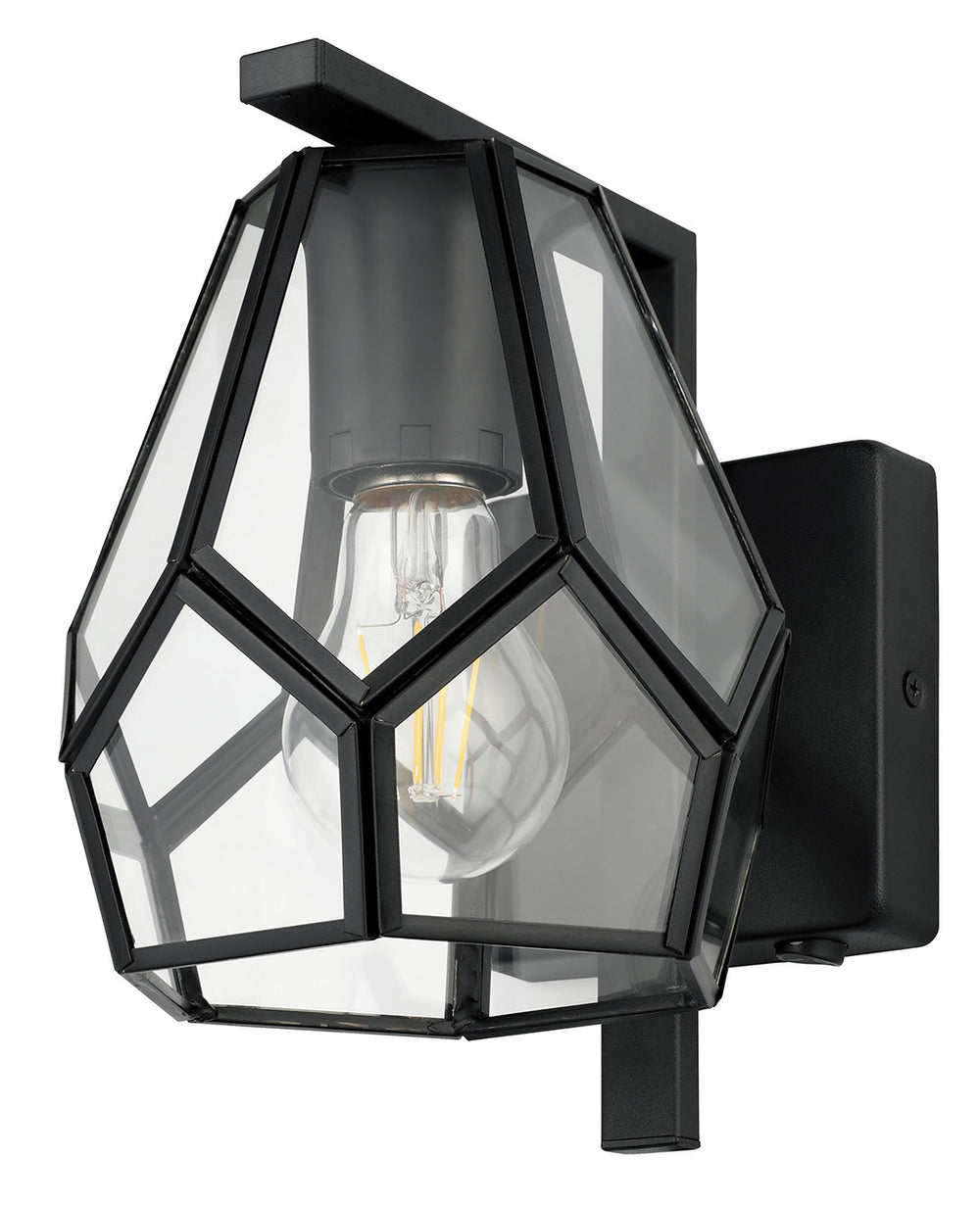 Eglo Canada - One Light Wall Sconce - Mardyke - Matte Black- Union Lighting Luminaires Decor