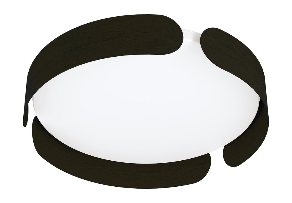 Eglo Canada - LED Ceiling Mount - Valcasotto - Black- Union Lighting Luminaires Decor