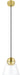 Eglo Canada - LED Pendant - Cerasella - Brushed Brass- Union Lighting Luminaires Decor