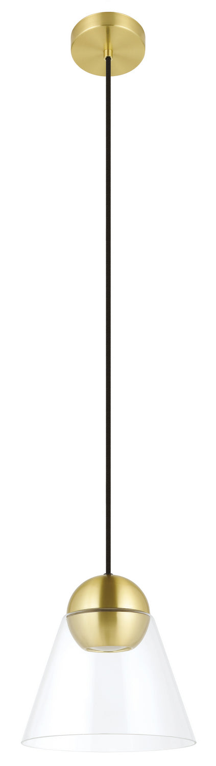 Eglo Canada - LED Pendant - Cerasella - Brushed Brass- Union Lighting Luminaires Decor