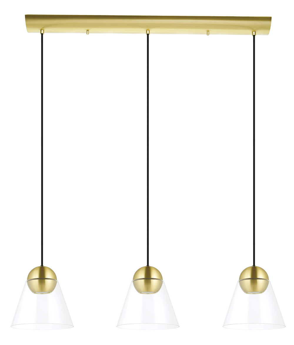 Eglo Canada - LED Pendant - Cerasella - Brushed Brass- Union Lighting Luminaires Decor