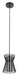 Eglo Canada - One Light Mini Pendant - Maseta - Structured Black- Union Lighting Luminaires Decor