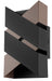 Eglo Canada - LED Wall Sconce - Gurare - Structured Black & Mocha- Union Lighting Luminaires Decor