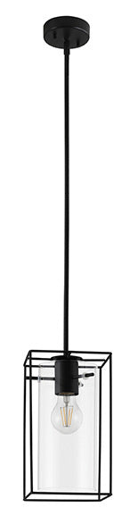 Eglo Canada - One Light Mini Pendant - Loncino 1 - Black- Union Lighting Luminaires Decor