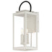 Maxim - Two Light Outdoor Wall Sconce - Nassau Vivex - White / Black- Union Lighting Luminaires Decor