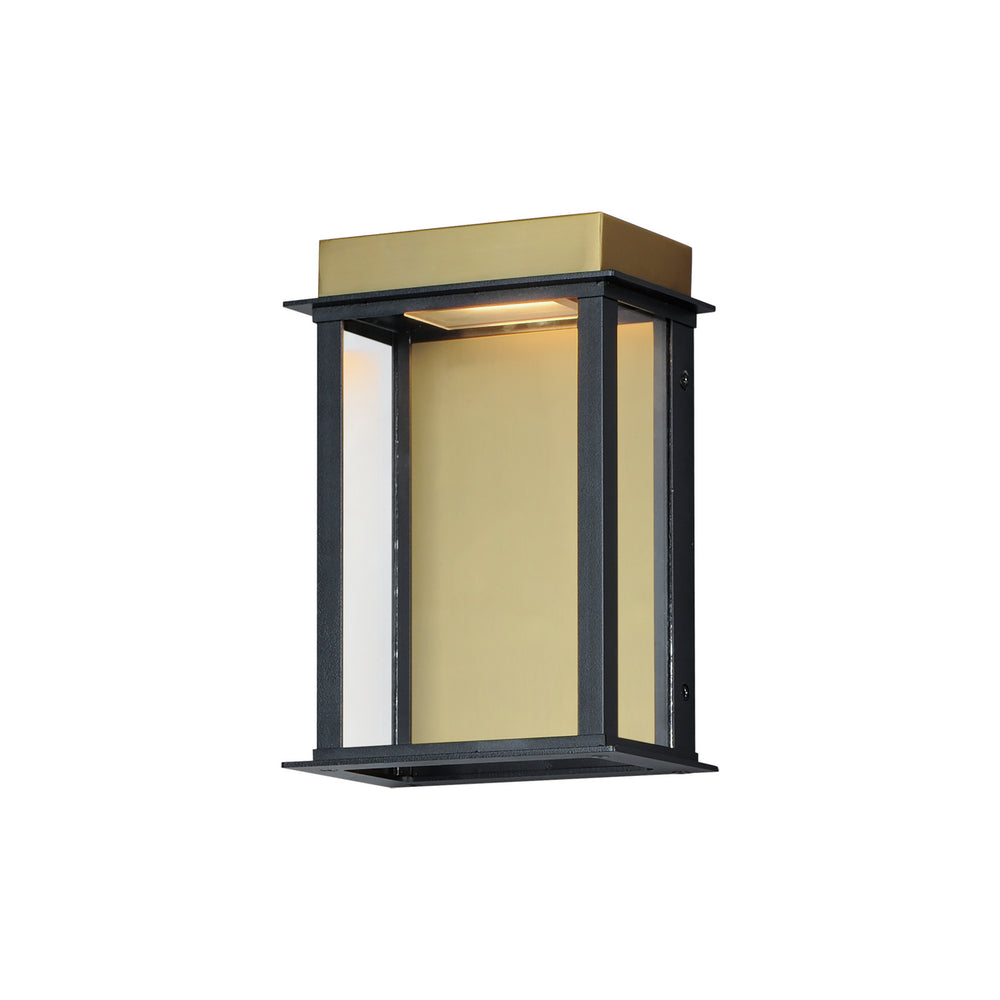 Maxim - LED Outdoor Wall Sconce - Rincon - Black / Gold- Union Lighting Luminaires Decor