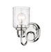 Z-Lite Canada - One Light Wall Sconce - Kinsley - Chrome- Union Lighting Luminaires Decor