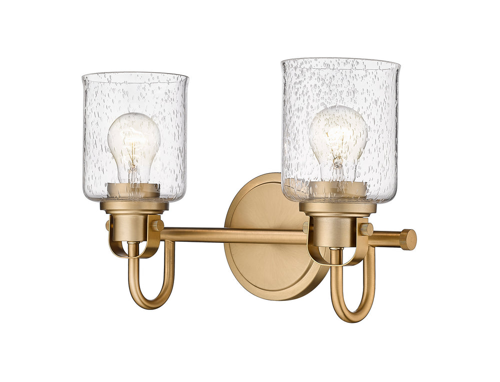 Z-Lite Canada - Two Light Vanity - Kinsley - Heirloom Gold- Union Lighting Luminaires Decor